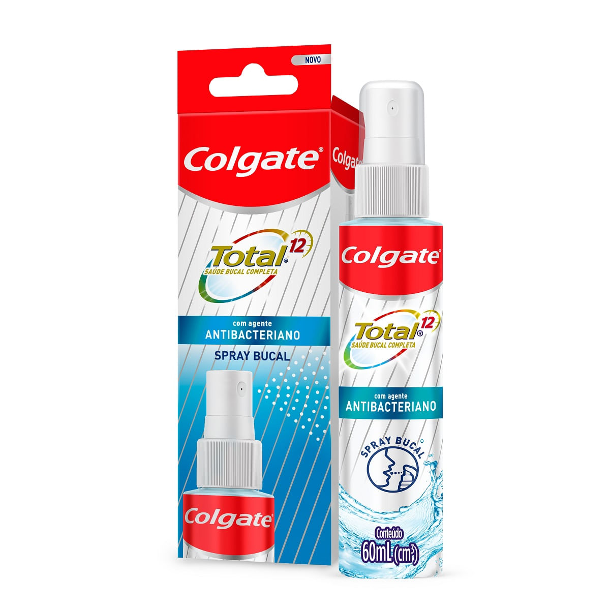 Spray Bucal Colgate Total 12 Spray Bucal com Agentes Antibacterianos 60 ml