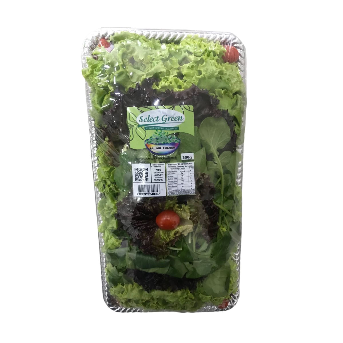 Salada Mil Folhas Higienizada Select Green 300 g
