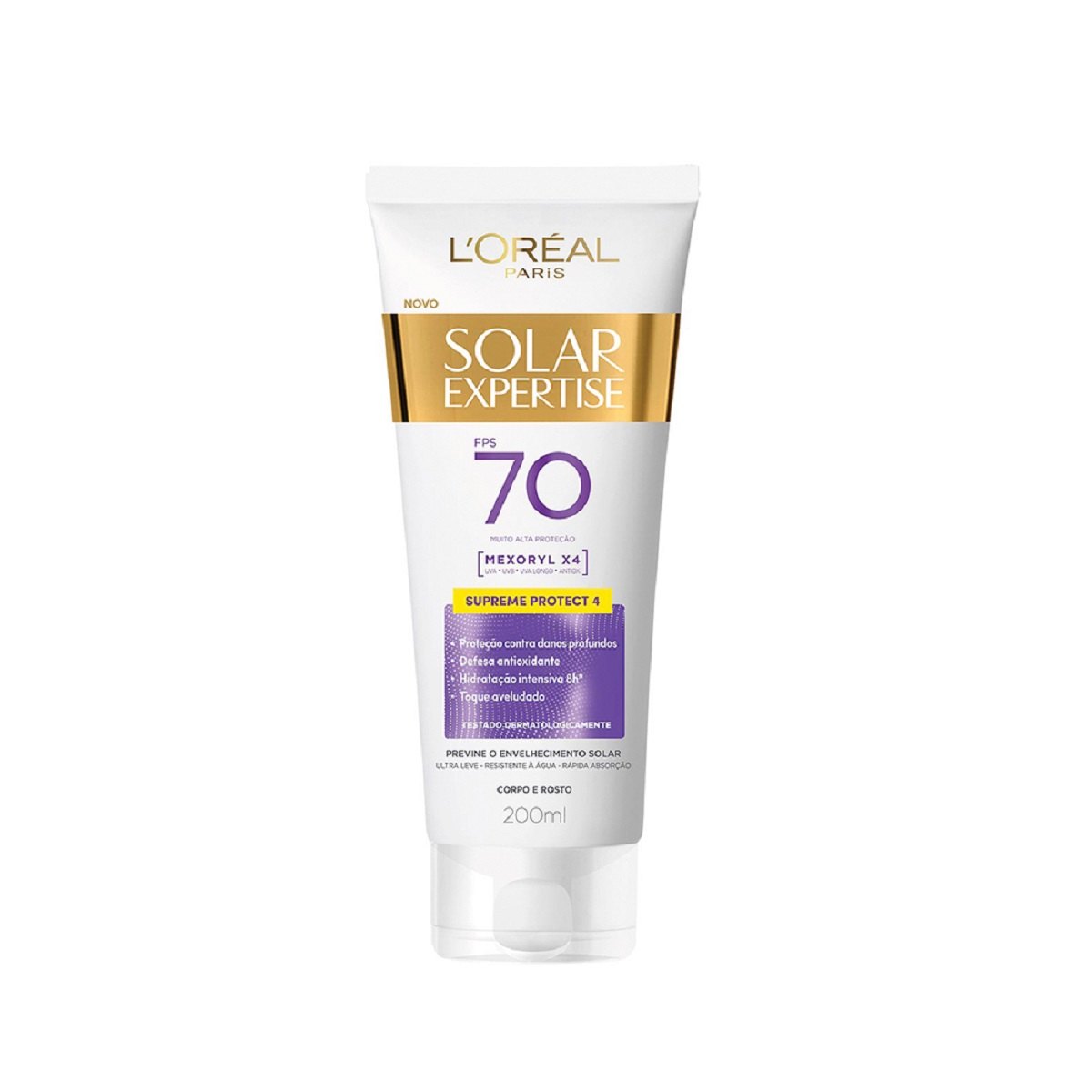 Protetor Corporal Solar Expertise Supreme Protect 4 FPS 70 200ml