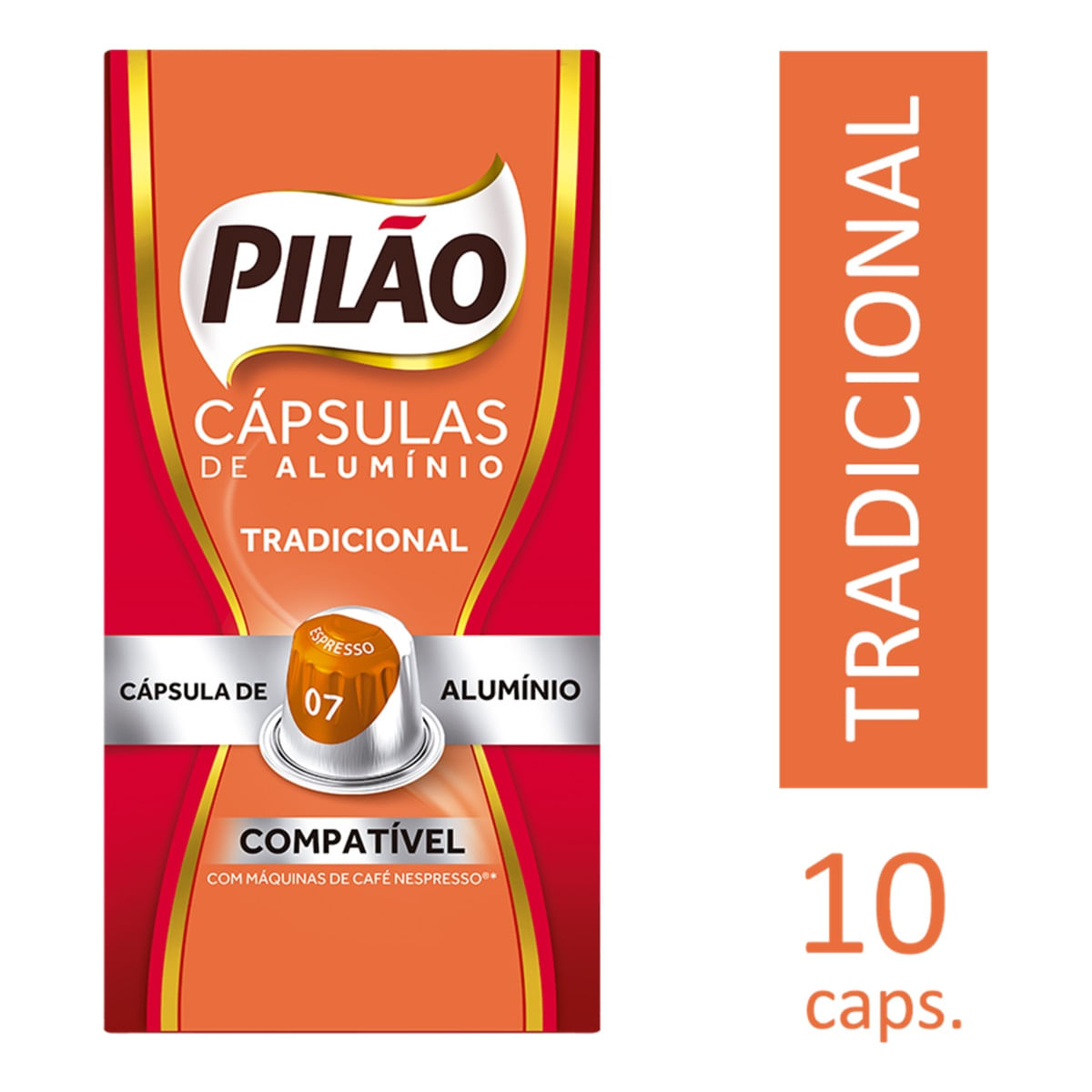 Café Pilão Cápsula Tradicional  10 unidades