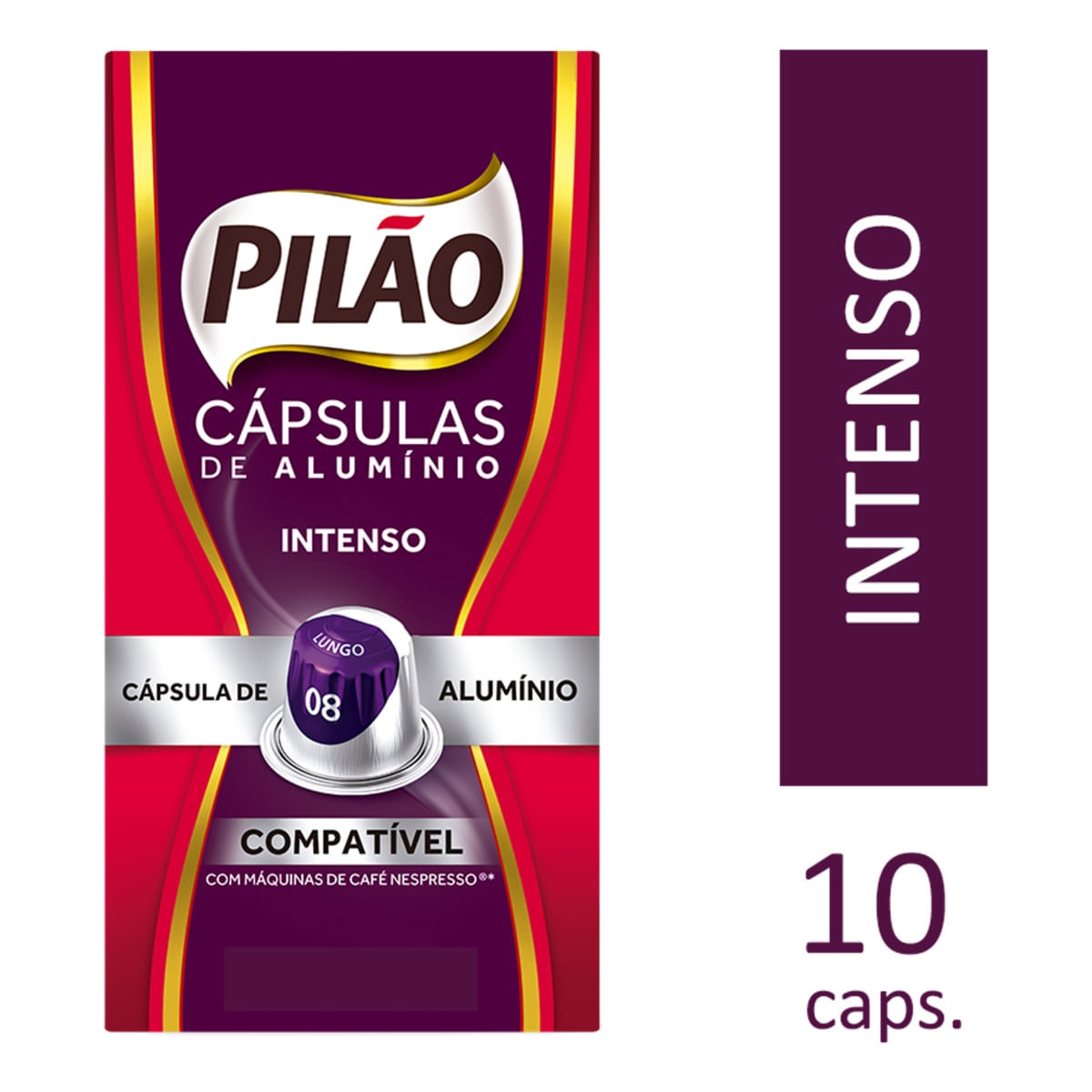 Café Pilão Cápsula Intenso  10 unidades