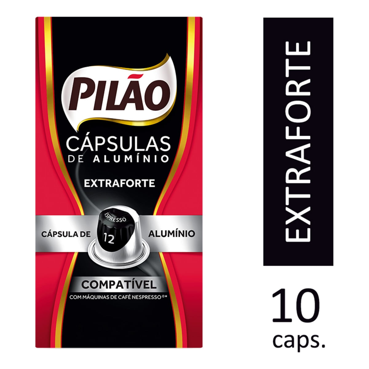 Café Pilão Cápsula Extraforte  10 unidades