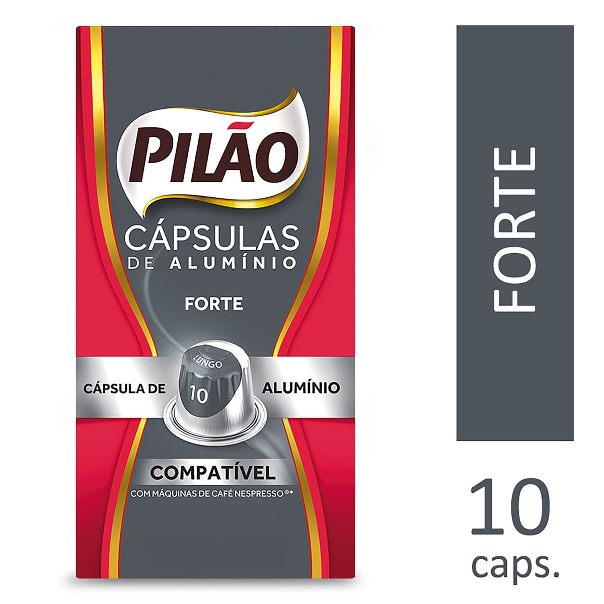 Café Pilão Cápsula Forte  10 unidades