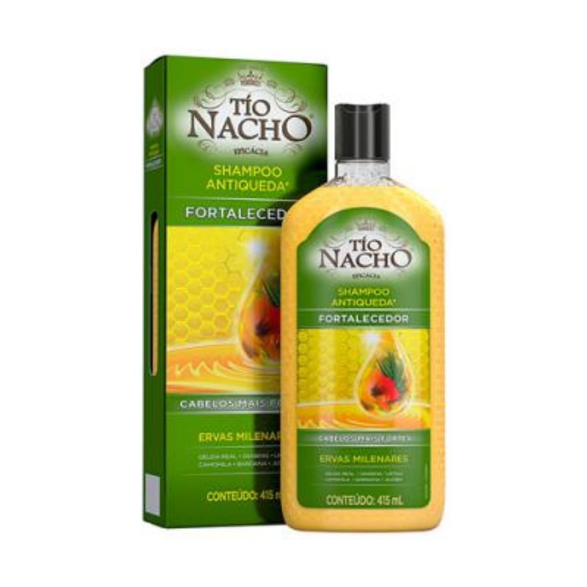 Shampoo Antiqueda Ervas Milenares Tio Nacho 415 ml