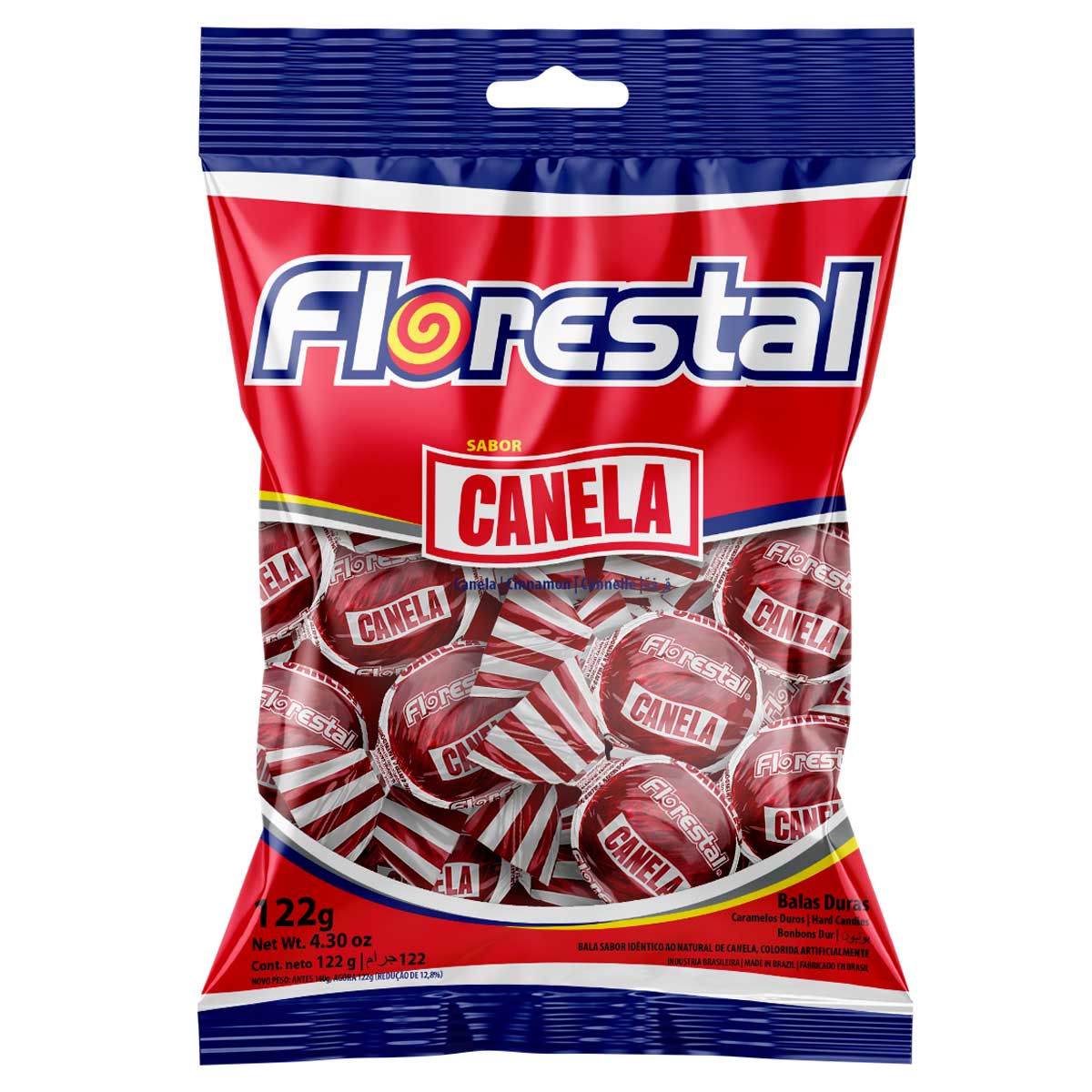 Bala Sabor Canela Florestal com 32 Unidades