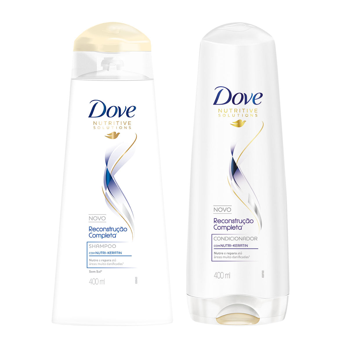 Kit Shampoo + Condicionador Dove Reconstrução Completa