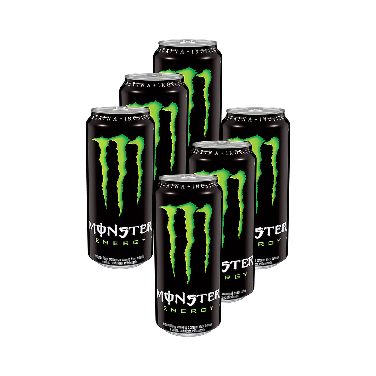 Energético Monster Energy 473ml - 6 Unidades