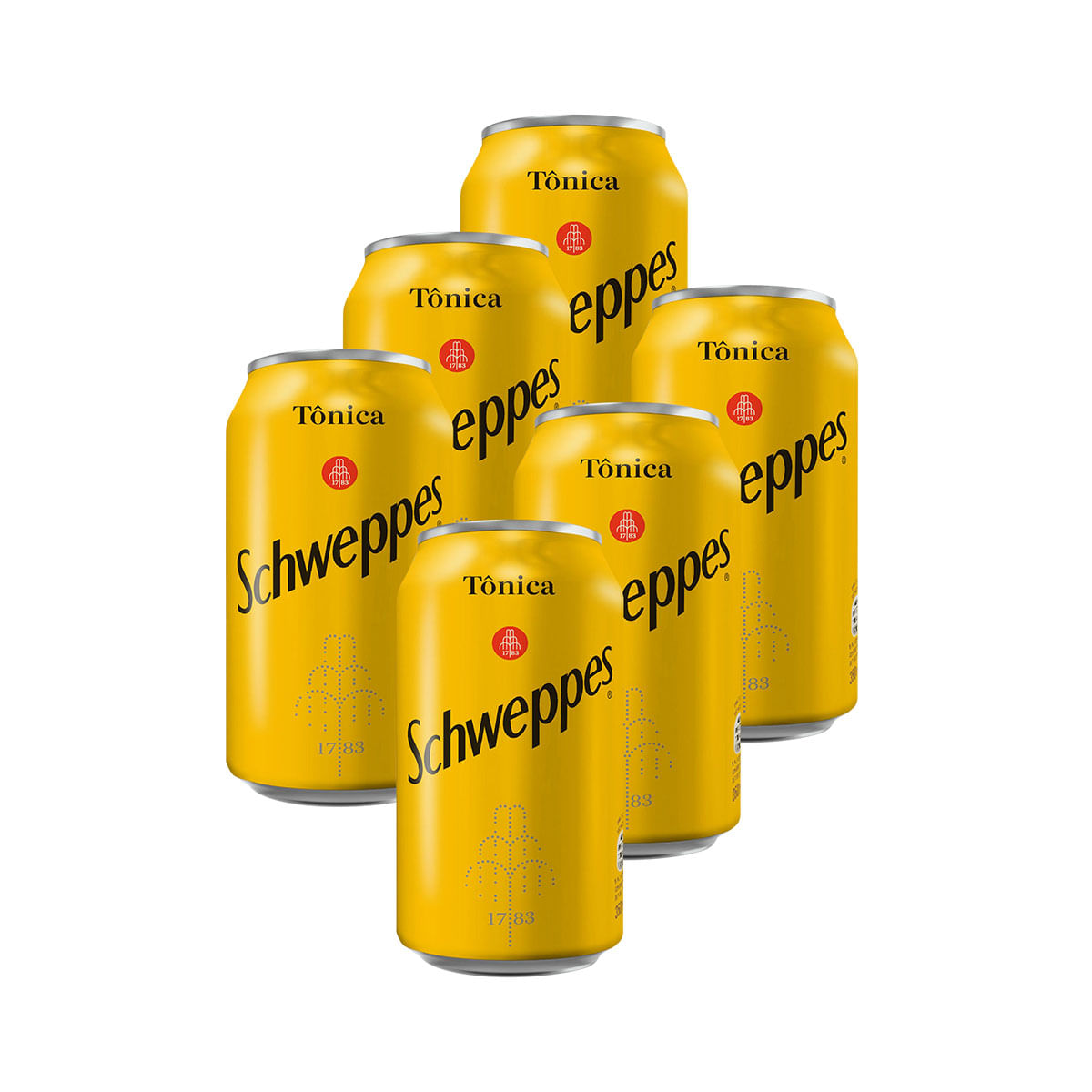 Água Tônica Schweppes 350ml - 6 Unidades