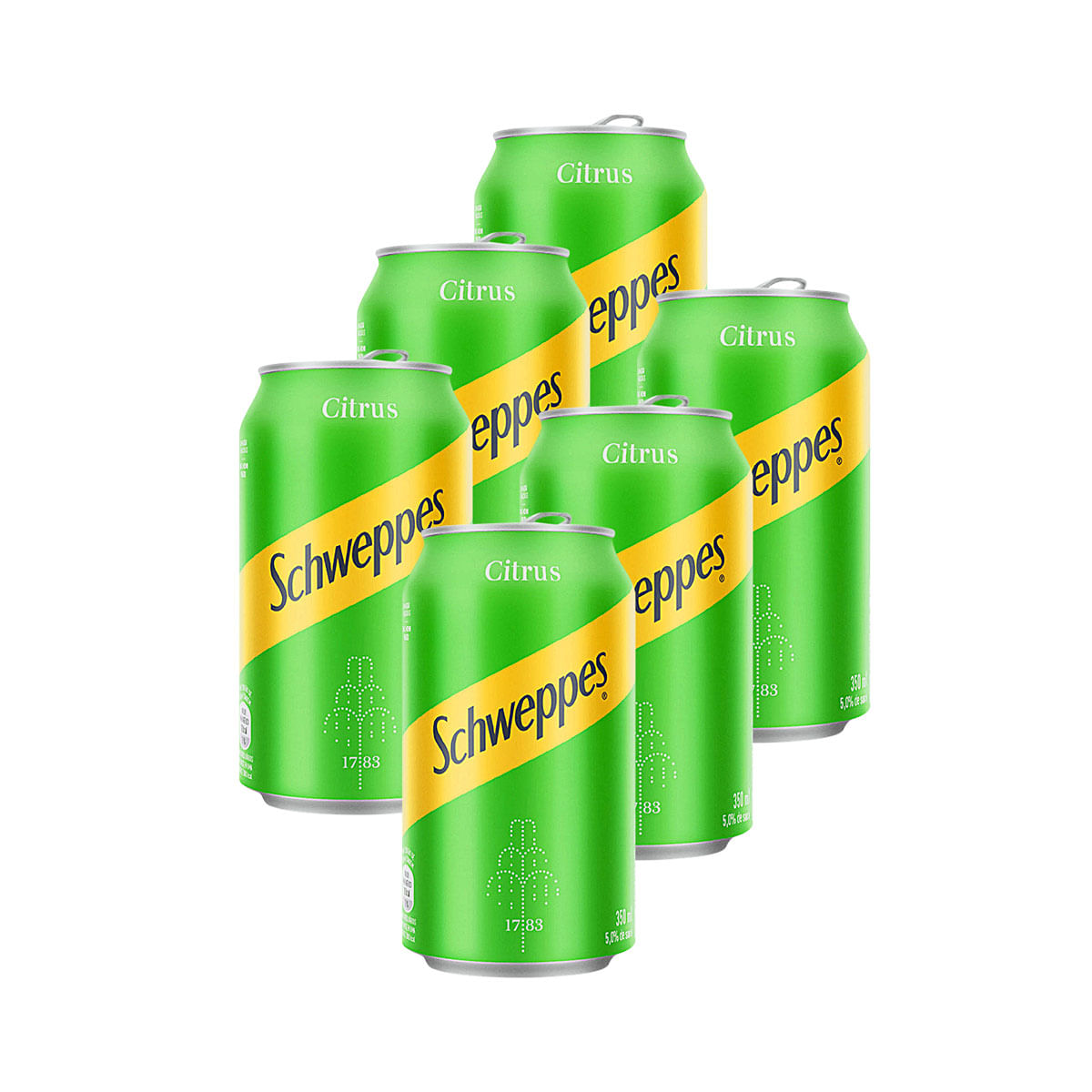 Schweppes Citrus 350ml - 6 Unidades