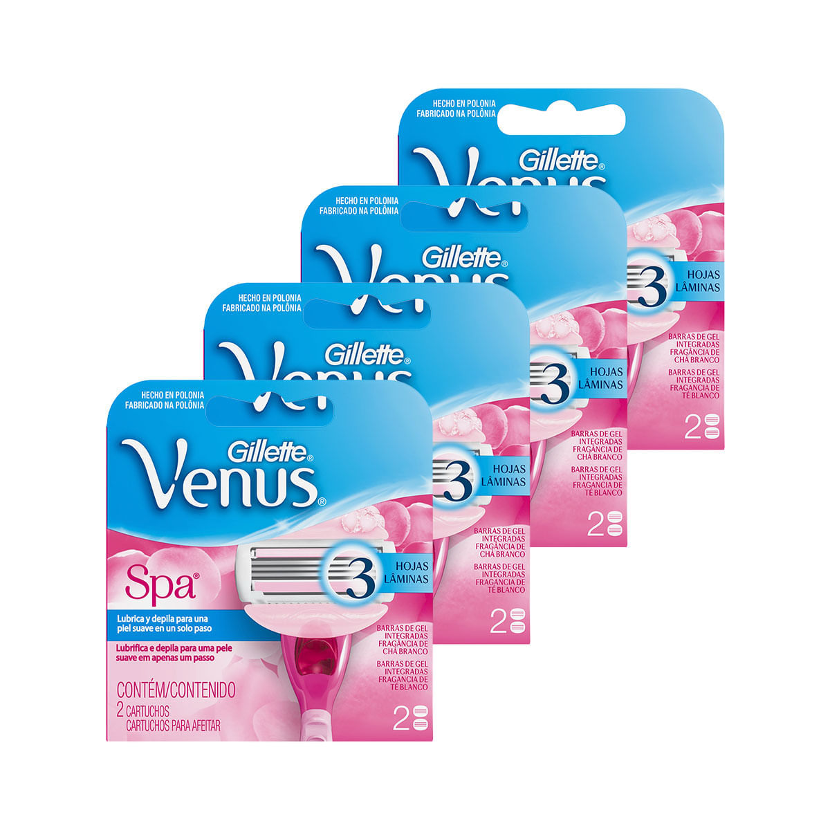 Kit Carga Venus Spa 8 Unidades