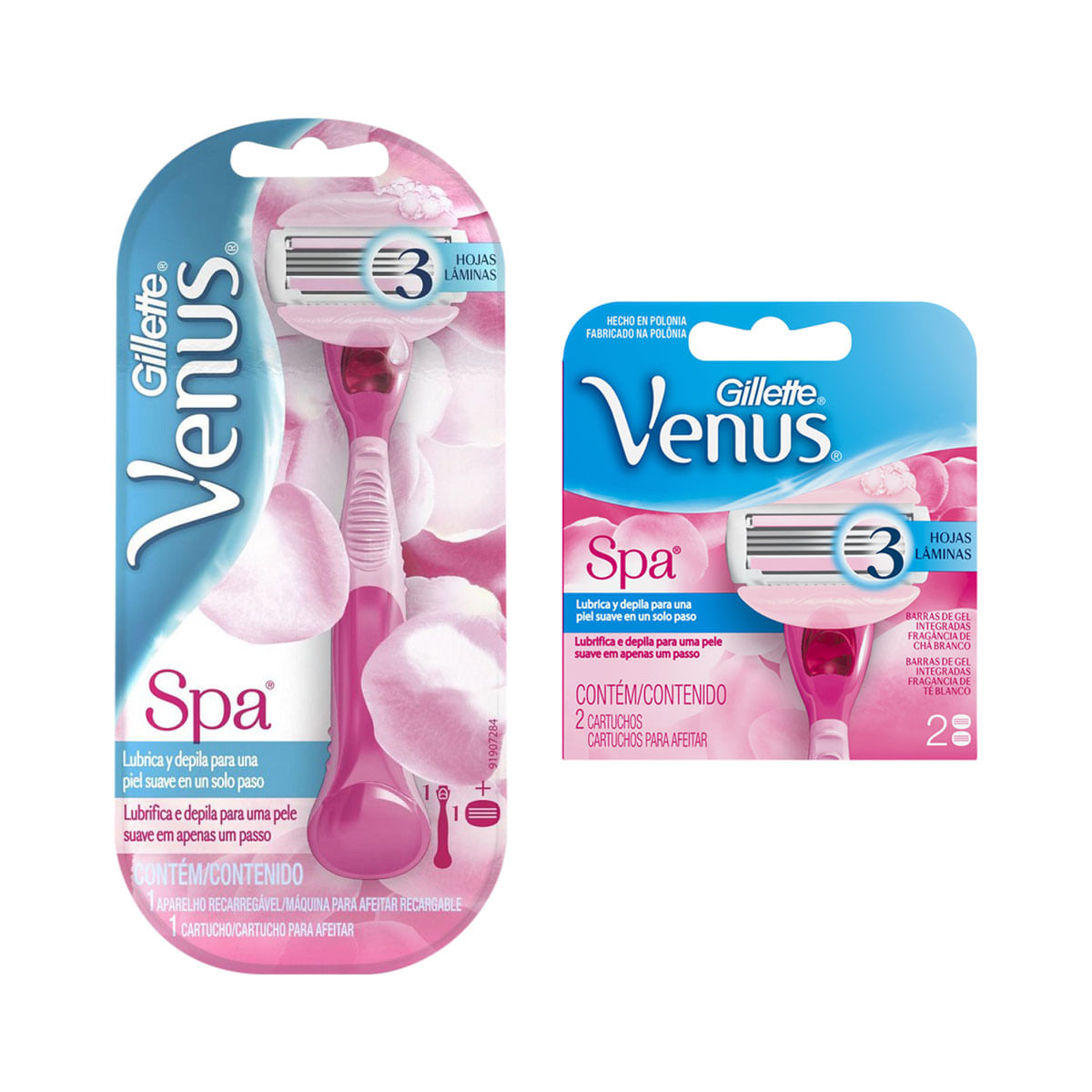 Kit Venus Spa Aparelho + 2 Cargas