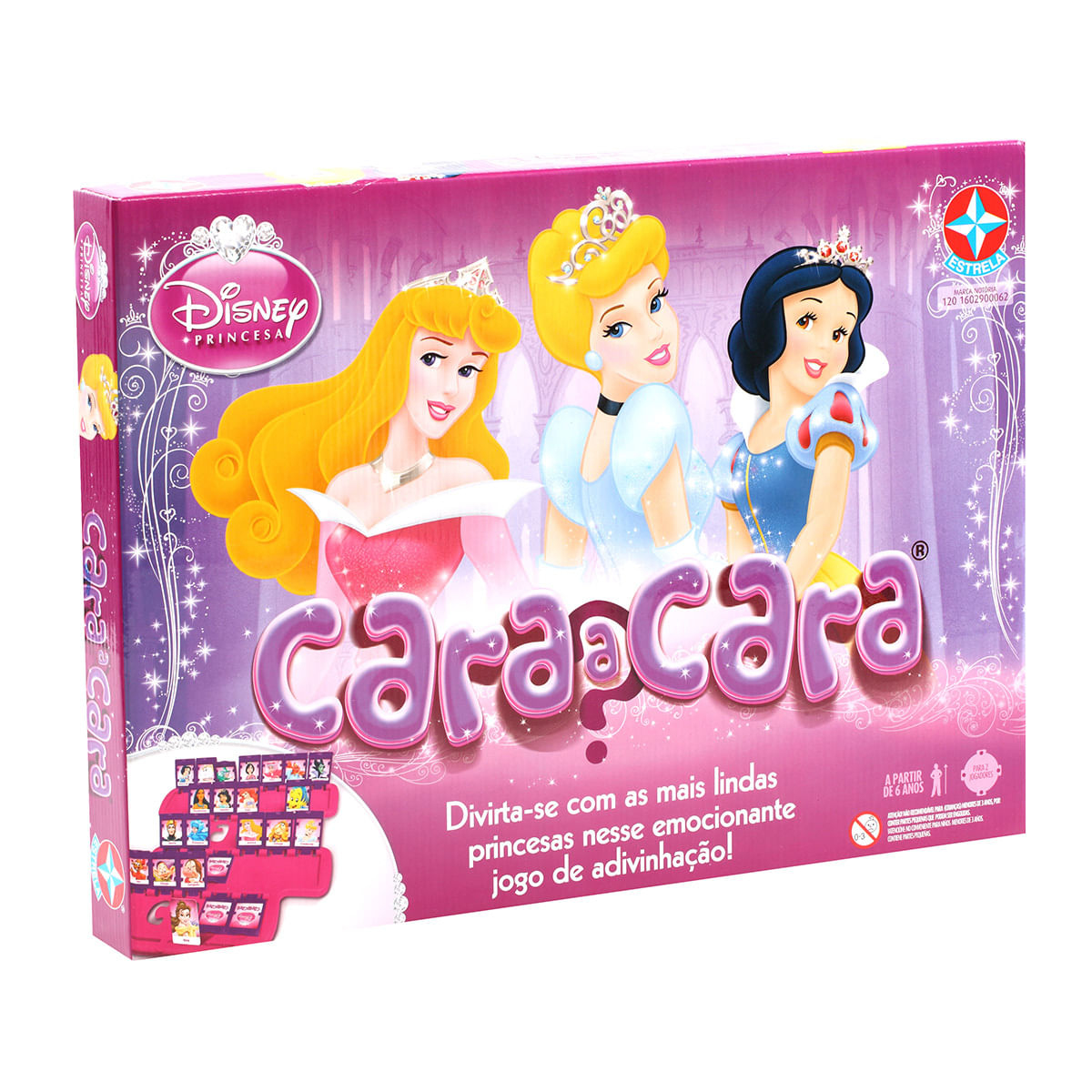 Jogo Cara a Cara Princesas Disney, Estrela