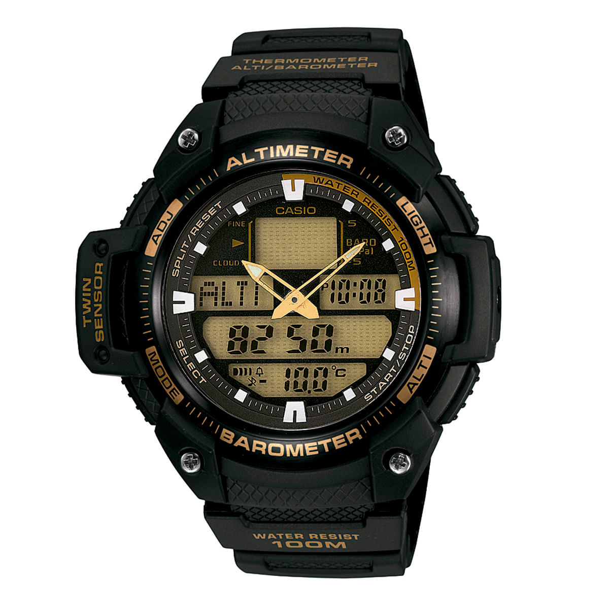 8690170_Relógio Casio Masculino Preto Anadigi SGW-400H-1B2VDR_1_Zoom