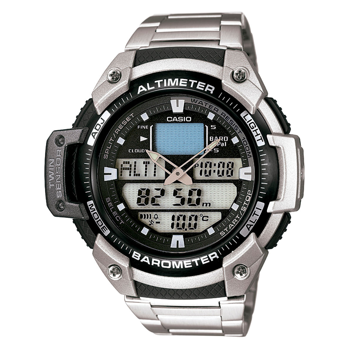 8690189_Relógio Casio Masculino Prata Anadigi SGW-400HD-1BVDR_1_Zoom