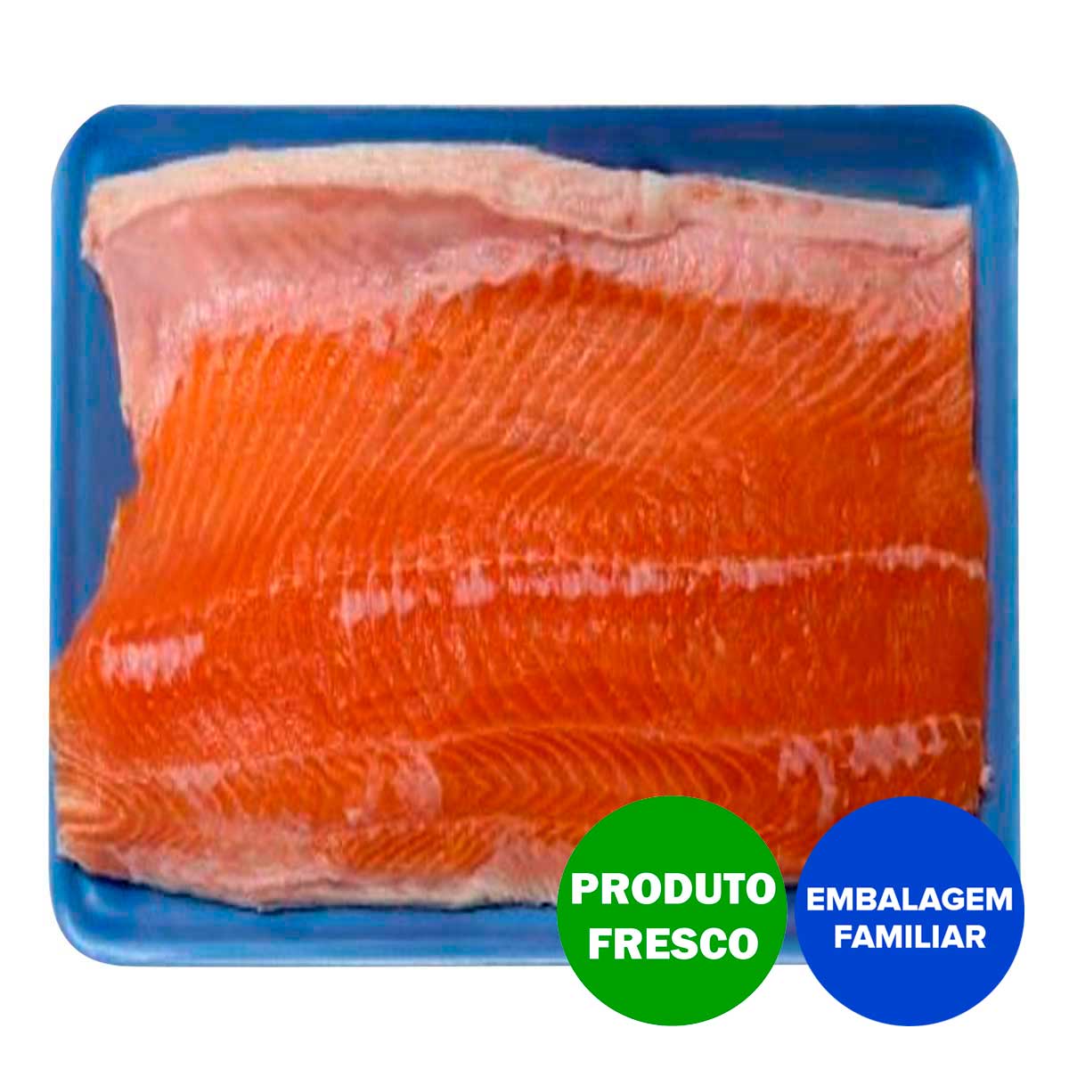 Filé de Salmão com Pele Resfriado Carrefour Aprox. 900g