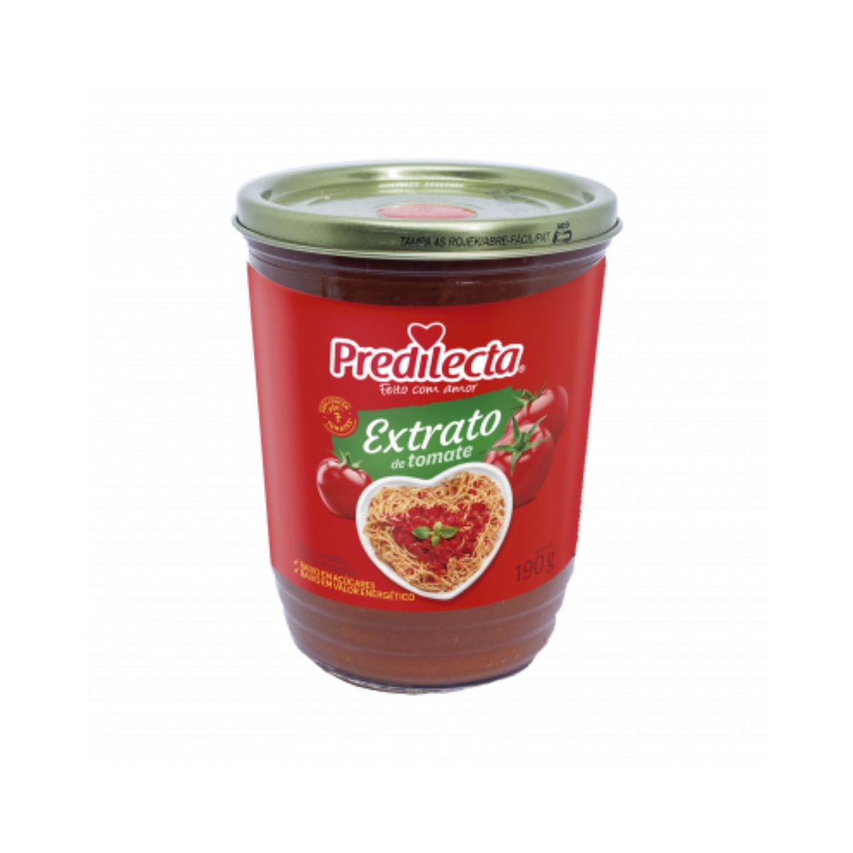 Extrato de Tomate Predilecta 190 g