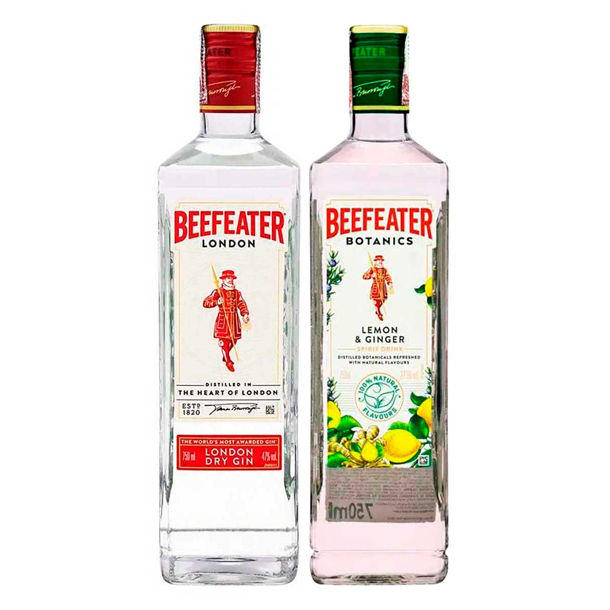Kit Gin Beefeater Dry 750ml + Gin Beefeater Botanics 750ml