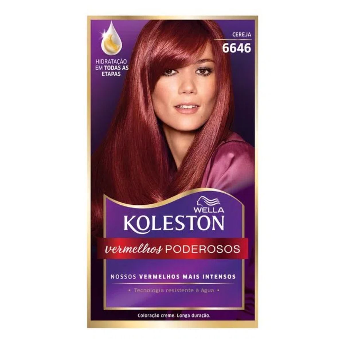 Coloração de Cabelo  Cereja 664 koleston 1 Unidade