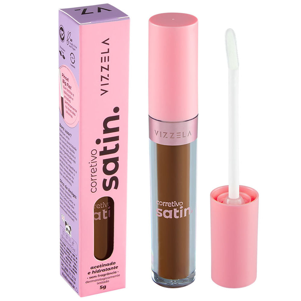 Corretivo Líquido Vizzela Satin 12