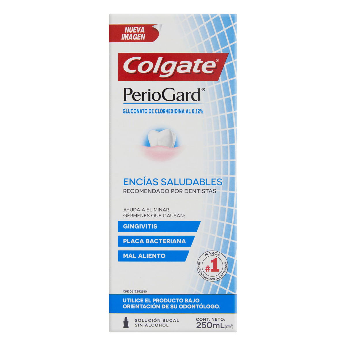 Solução Bucal Colgate PerioGard Gengiva Saudável Caixa 250 ml