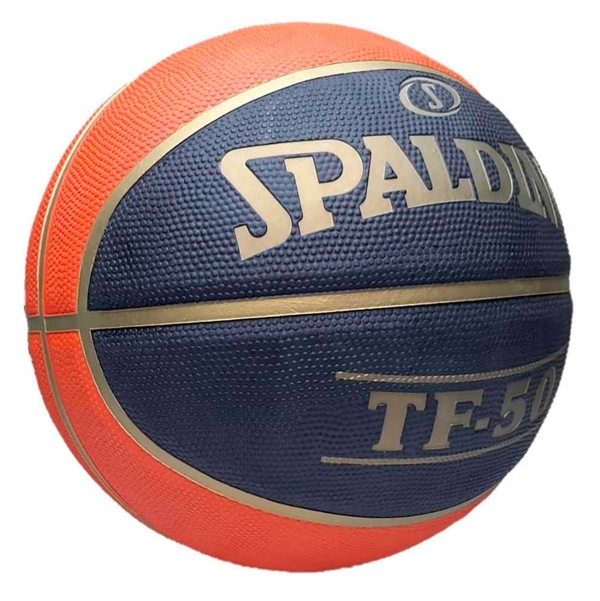 Bola De Basquete Spalding TF50 CBB Preta - Borracha - Outdoor