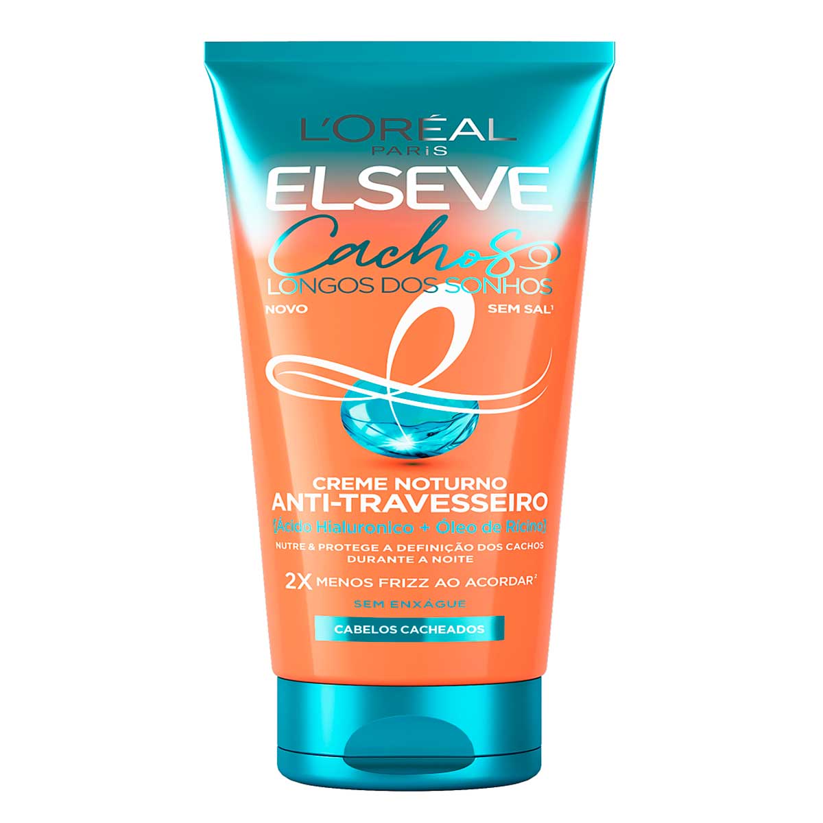 Creme de Tratamento Noturno Elseve Cachos dos Sonhos 200ml