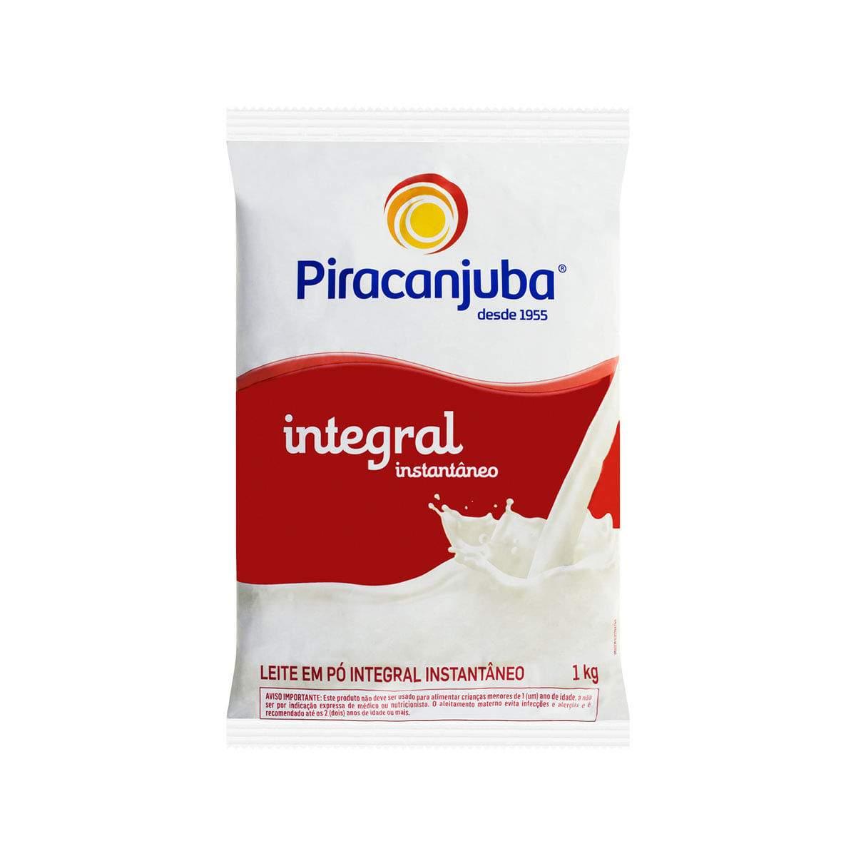 Leite em Pó Integral Piracanjuba 1kg