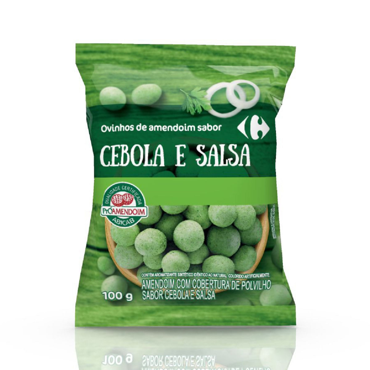 Amendoim Ovinho Cebola e Salsa Carrefour 100g