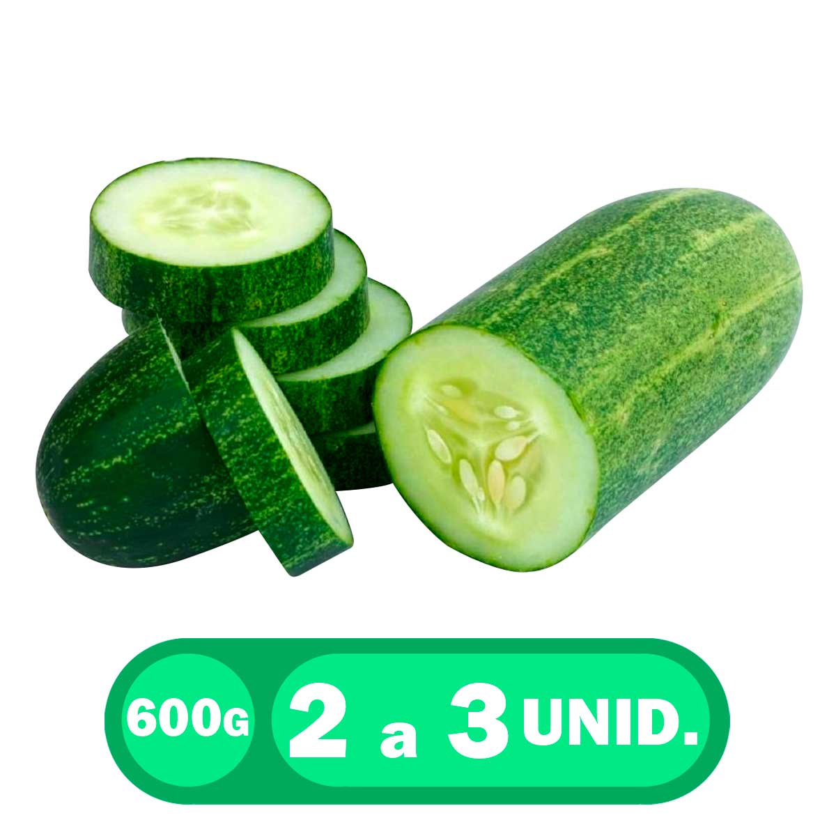 Pepino Caipira Carrefour Aprox. 600g