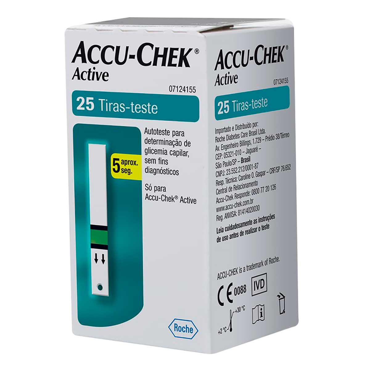 ACCU-CHEK ACTIVE tiras 25