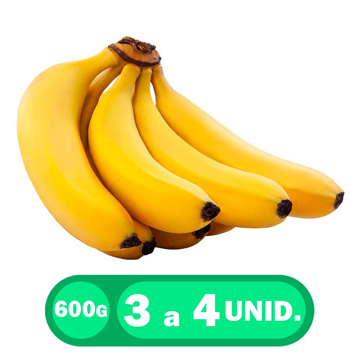 Banana Nanica Carrefour Sabor e Qualidade Aprox. 600g