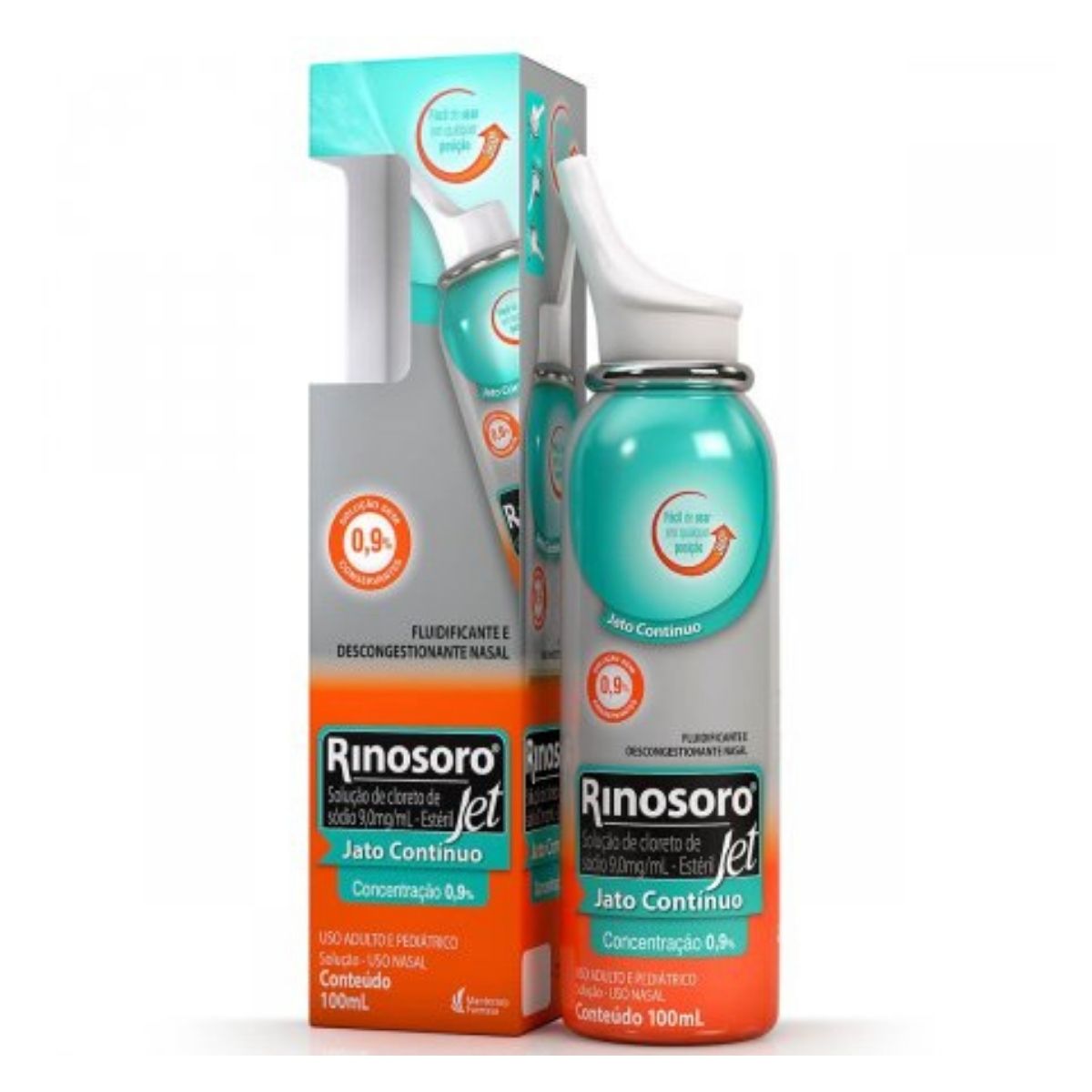 Descongestionante Nasal 0,9% Rinosoro Jet 100ml