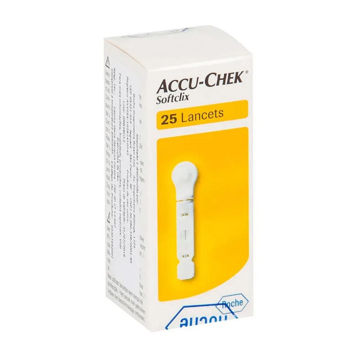 Lancetas Accu-Chek Softclix Controle de Glicose com 25 Unidades