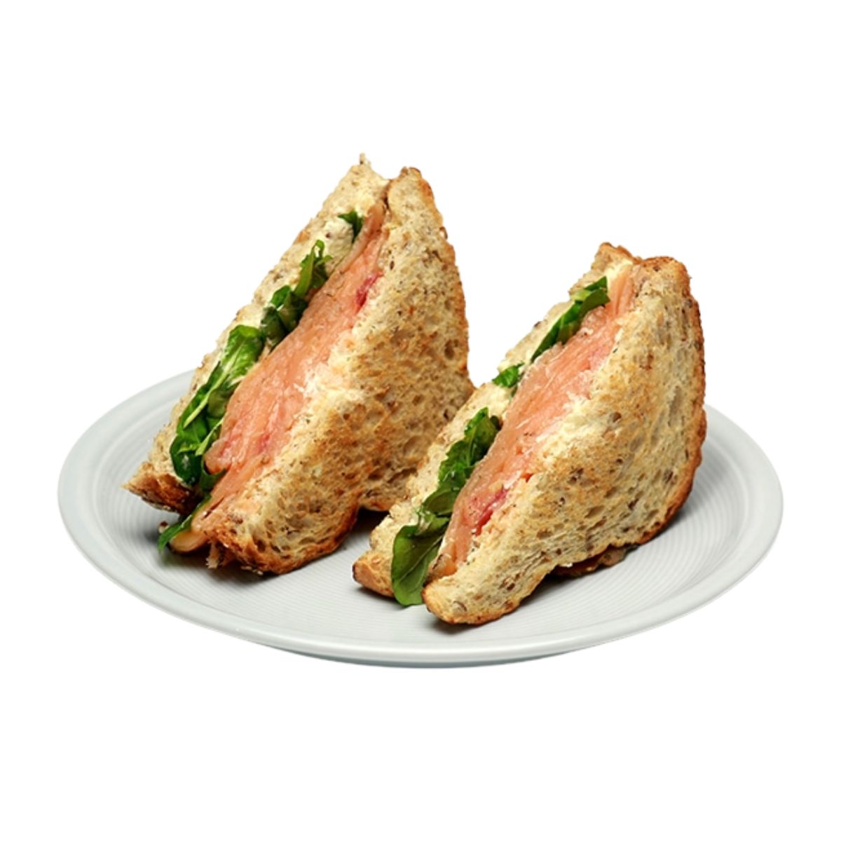 Sanduiche de Salmão com Cream Cheese