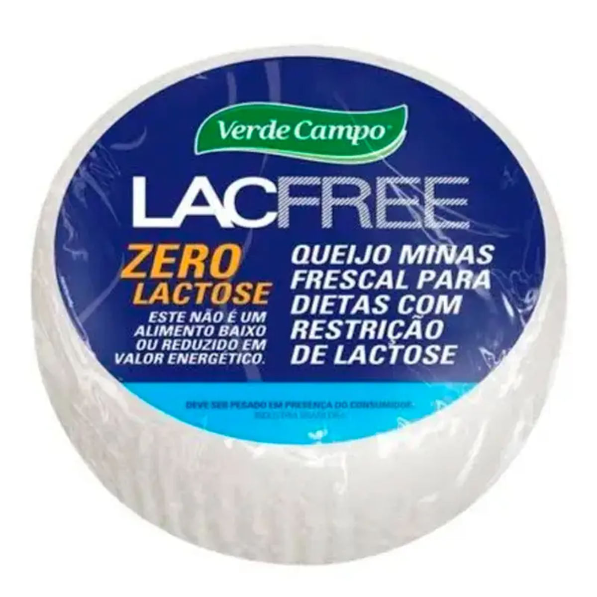 Queijo Frescal Verde Campo Lacfree Aprox 380g