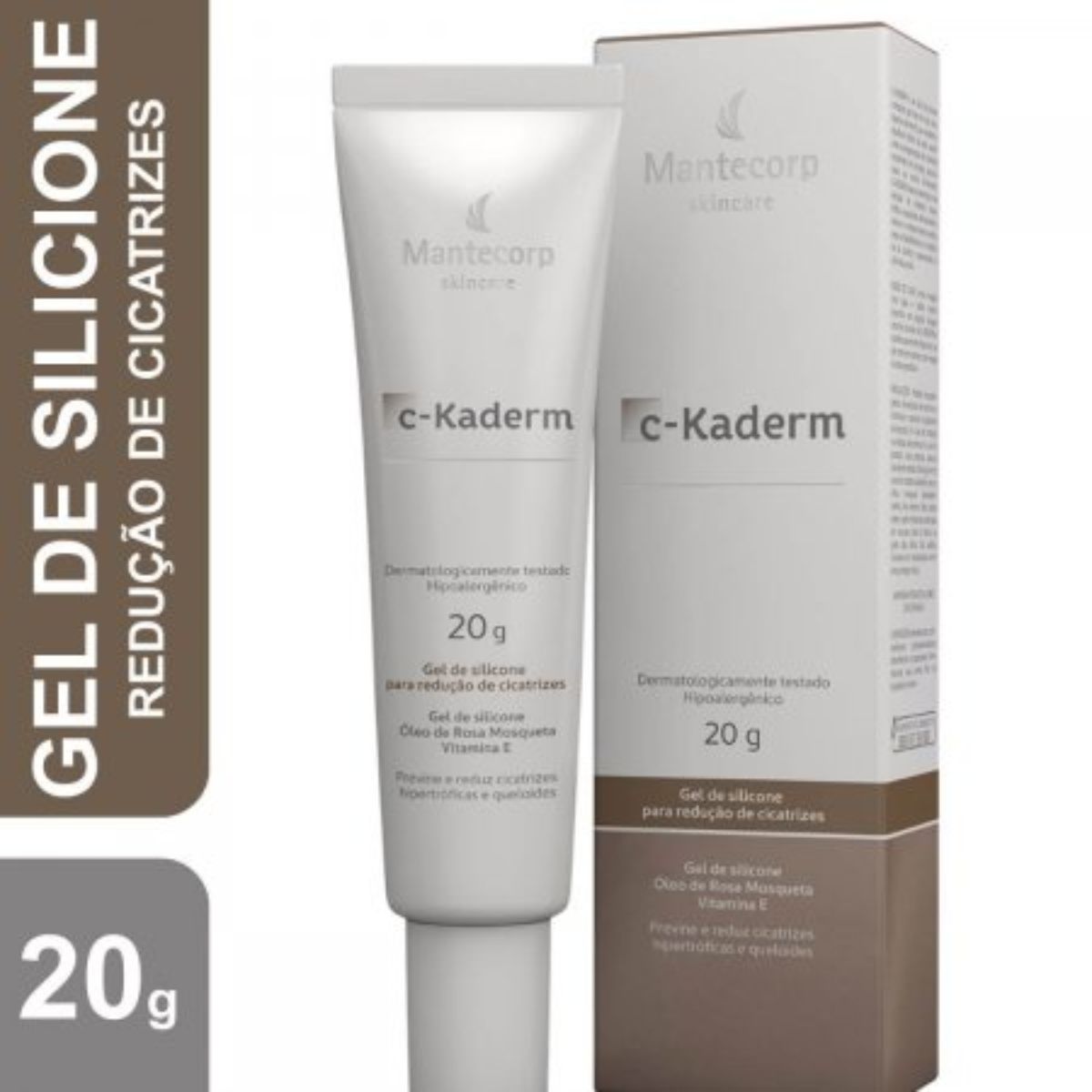 Gel de Silicicone C-Kaderm Para Redução de Cicatrizes 20g
