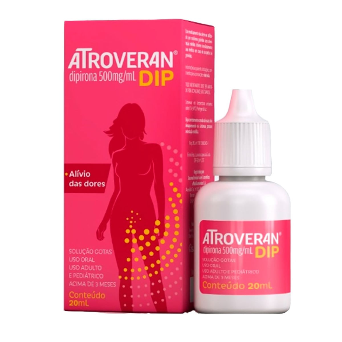 Atroveran Dip 500mg Gotas com 20ml