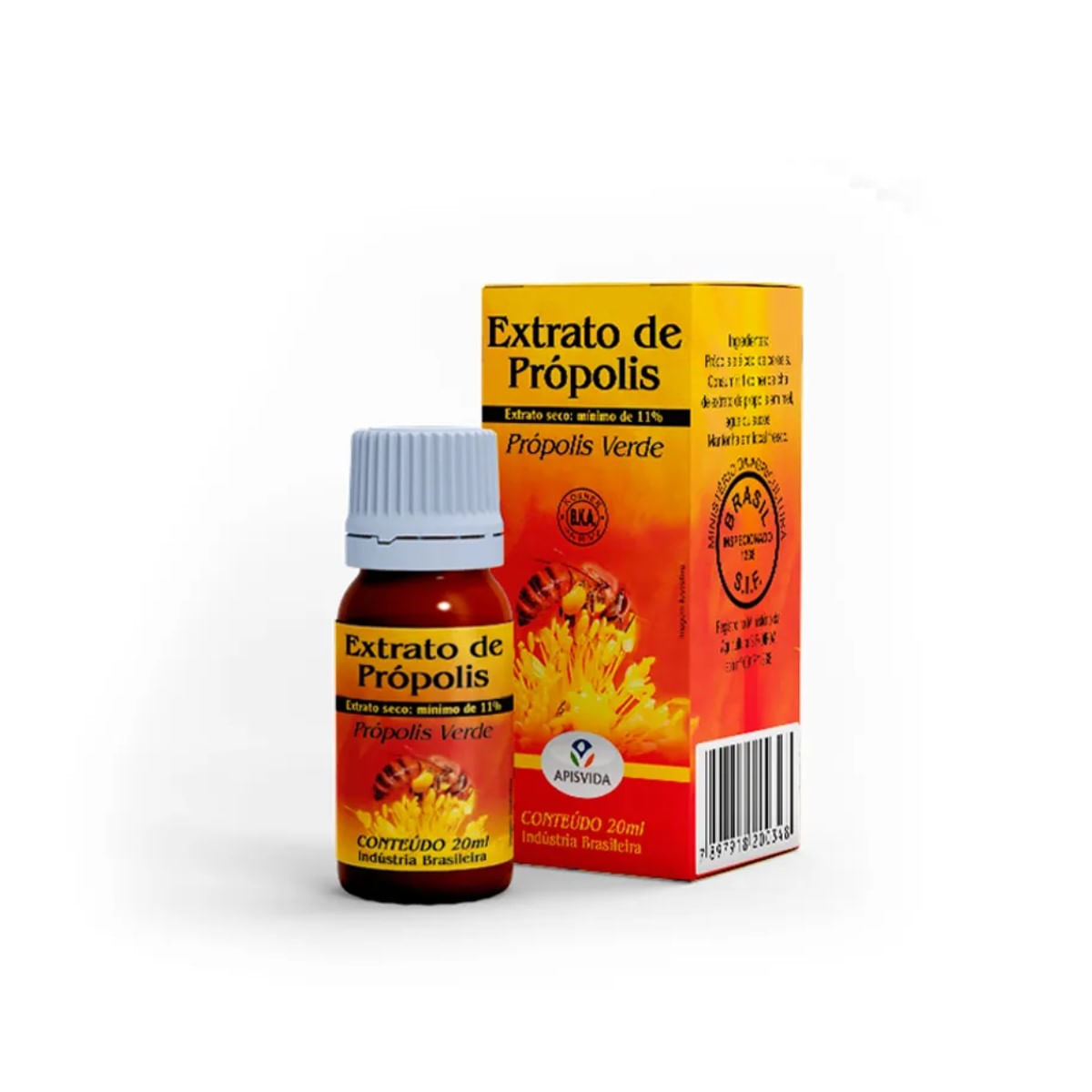 Extrato de Propólis Apis Vida 20ml