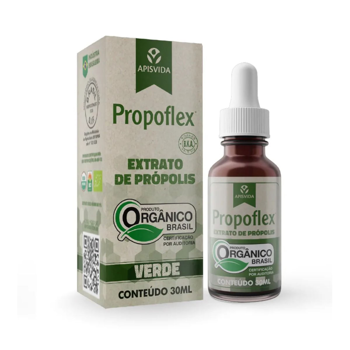 Extrato de Propolis Orgânico Propoflex Apis Vida 30ml