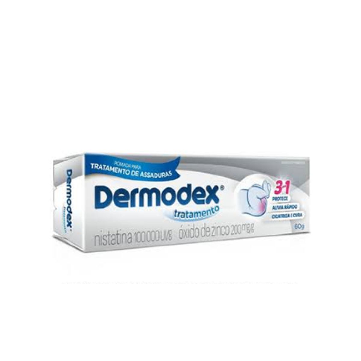 Creme para tratamento de assadura Dermodex com 60 g