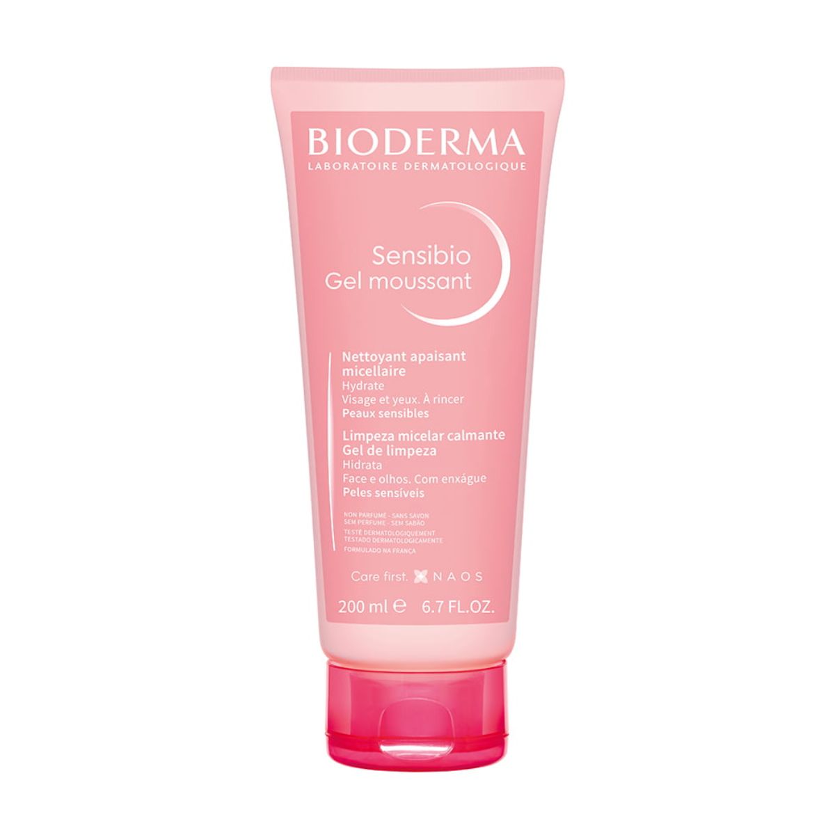 Gel De Limpeza Micelar Bioderma Sensibio Gel Moussant Com 200ml