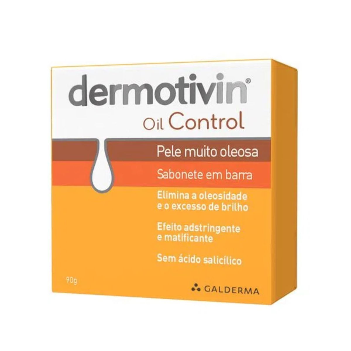 Sabonete Facial em Barra Dermotivin Oil Control 90gr