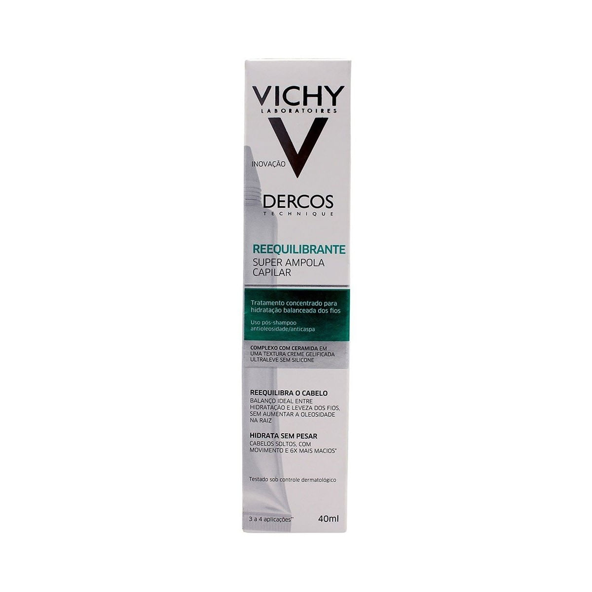 Super Ampola Reequilibrante Dercos Vichy 40ml