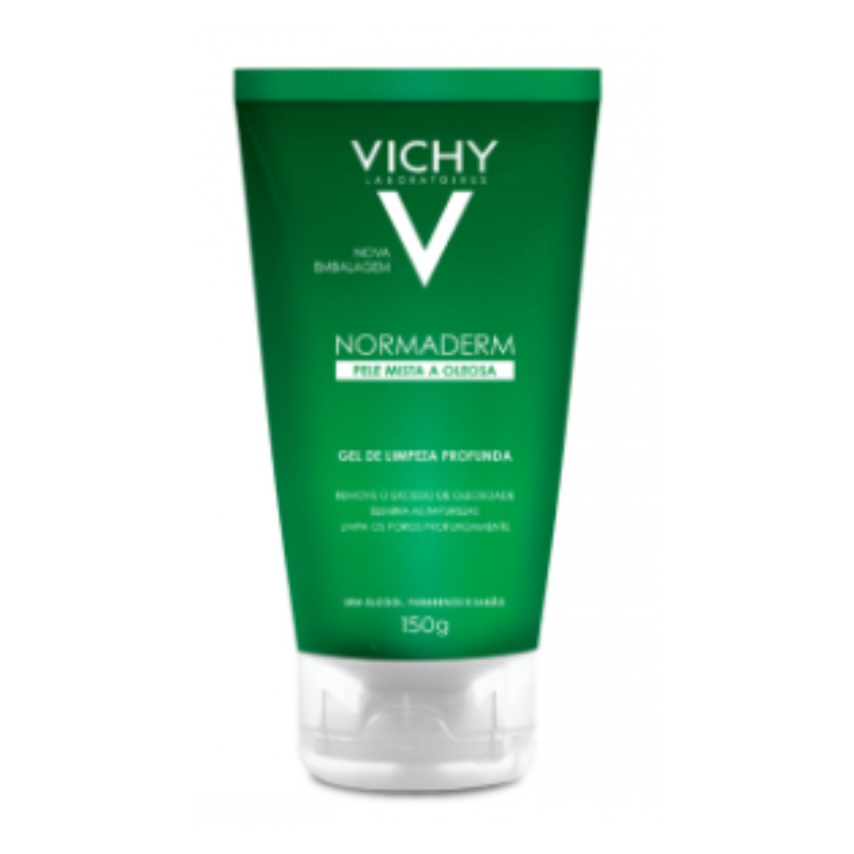 Gel de Limpeza Facial Vichy Normaderm Pele Mista a Oleosa com 150 g