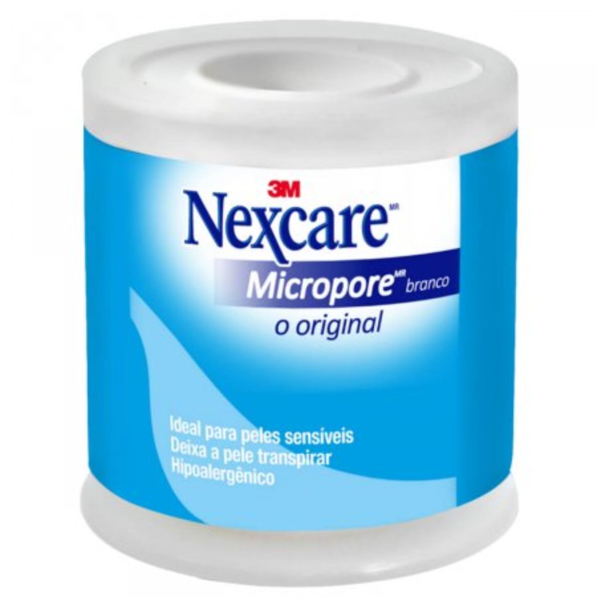 Esparadrapo Nexcare Micropore Branco Com 50mmx4,5m