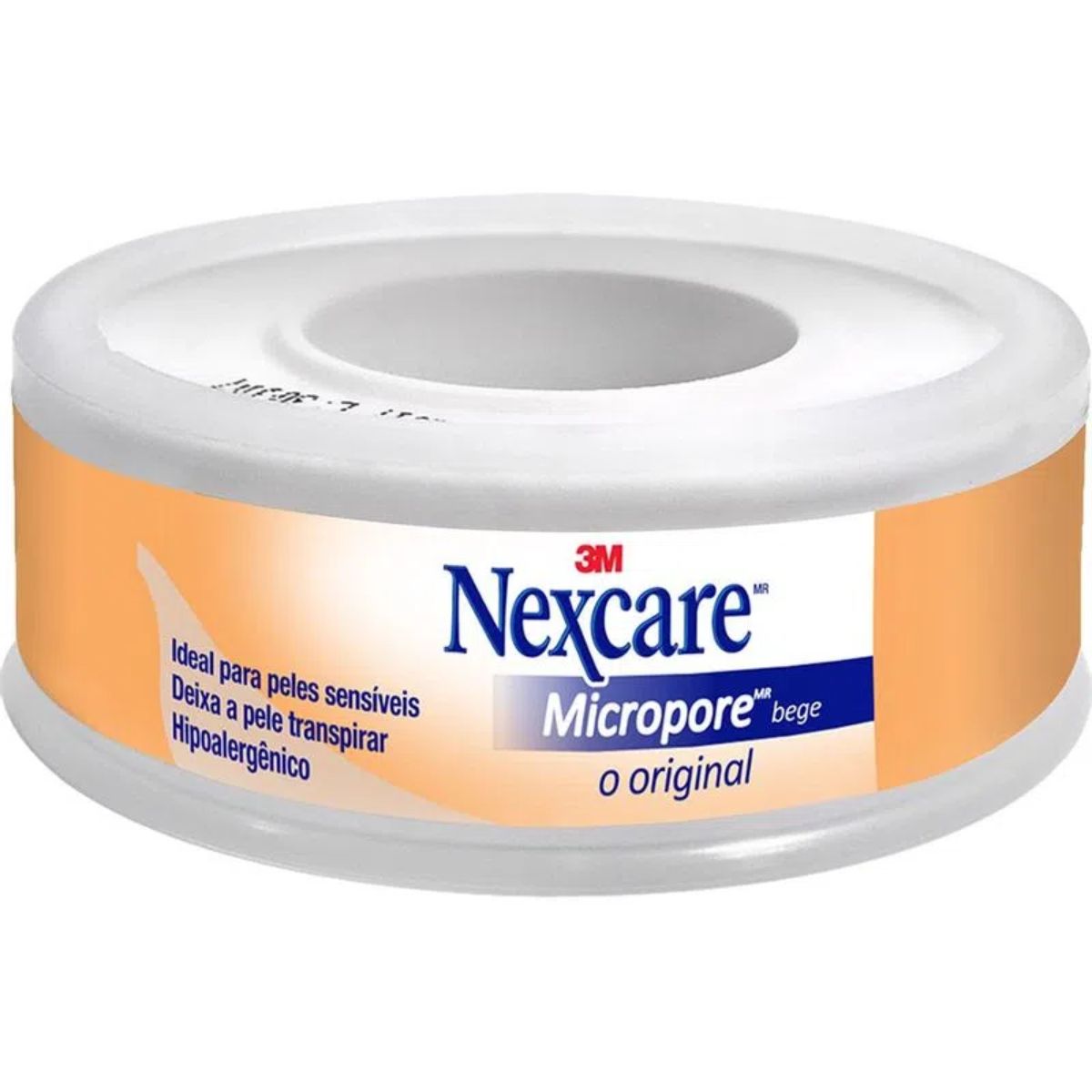 Esparadrapo Micropore Nexcare Bege Com 12mmx4,5m