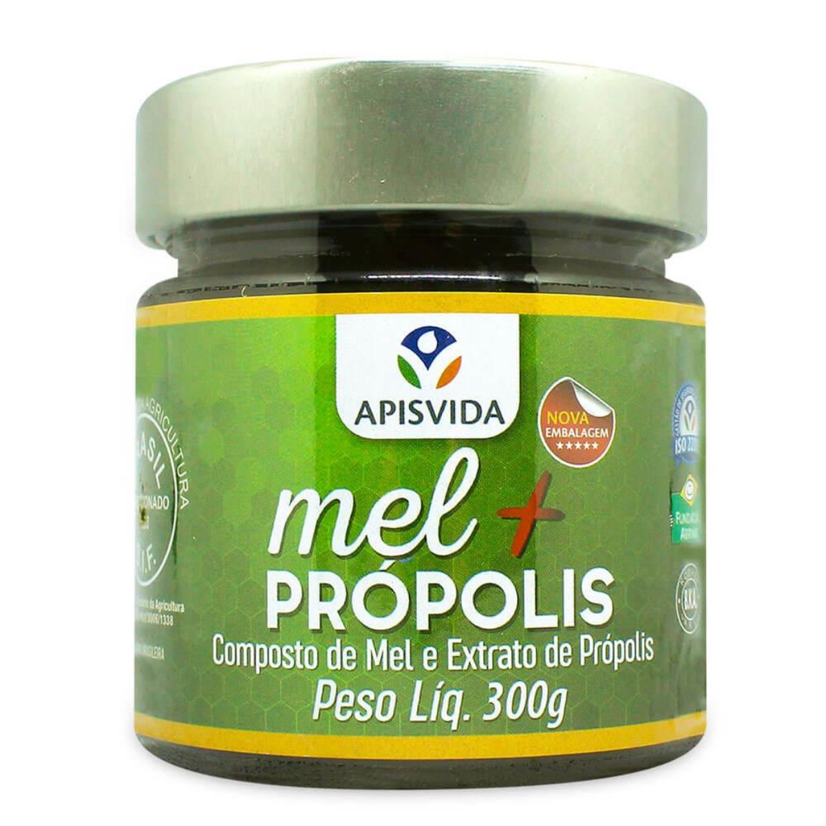 Mel com Própolis Apis Vida 300 g