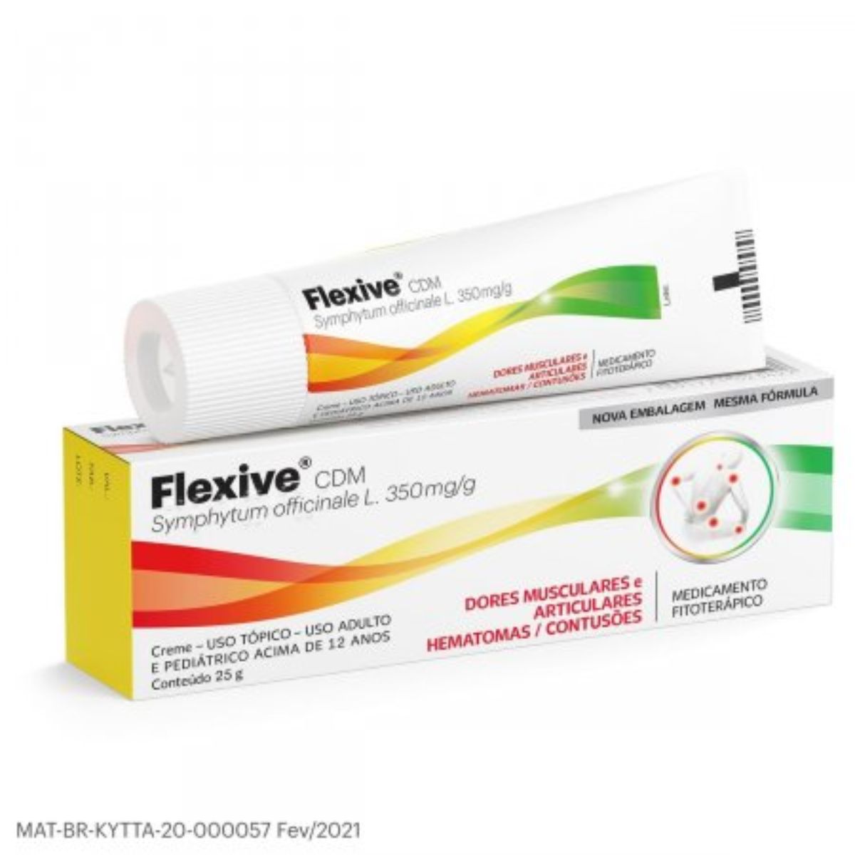 Creme Anti-Inflamatório Flexive Cdm Com 25g