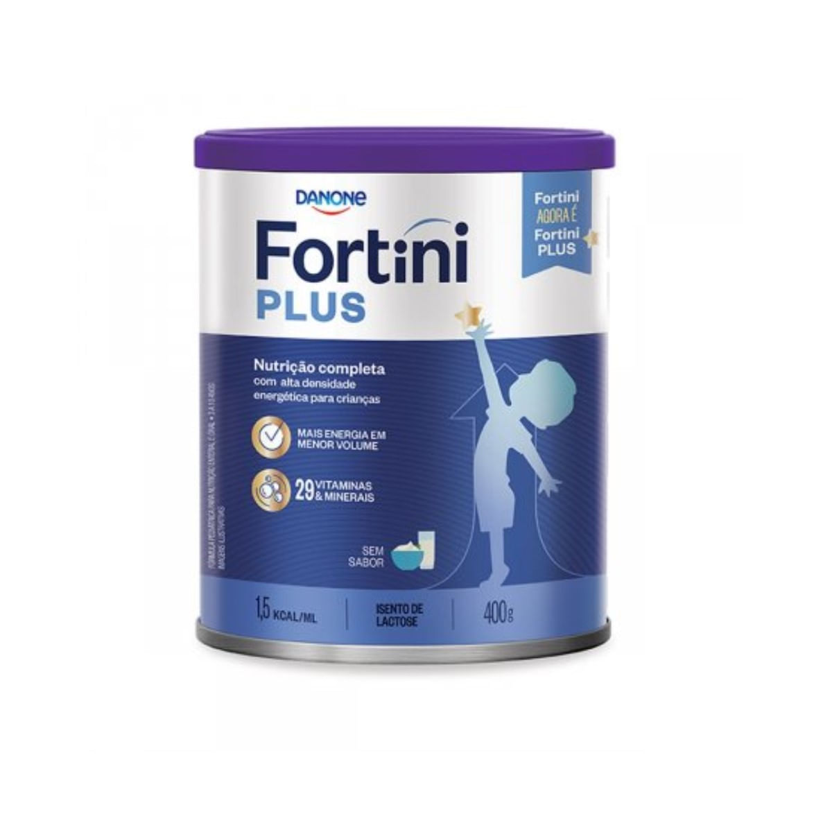Suplemento Alimentar Infantil Sem Lactose Fortini Plus 400gr