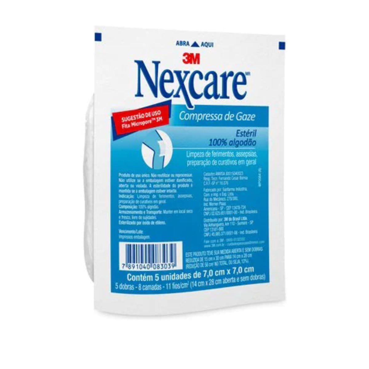 Gaze Esteríl C10 Nexcare 3m